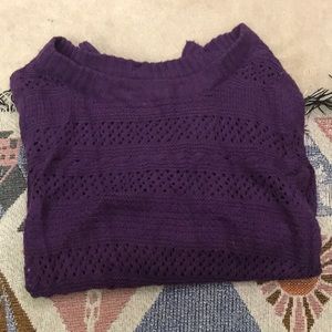 Cute purple sweater